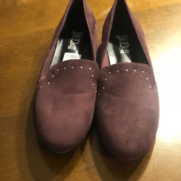 Brash Faux Suede flats shoes size 7.5 - Picture 6 of 8